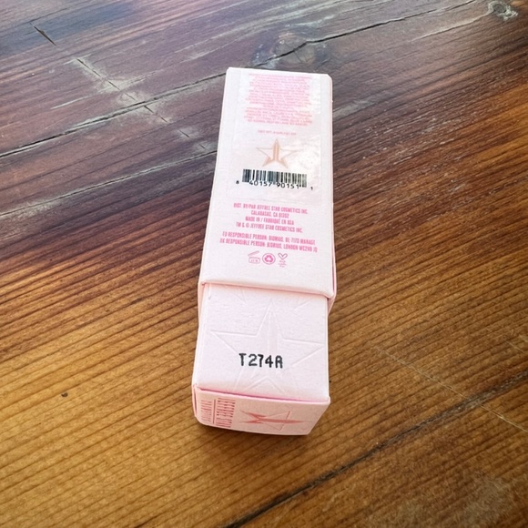 DIET MANNEQUIN- Soft Peachy Nude Jeffrey Star New in Box Velvet Trap Lipstick - Picture 7 of 7